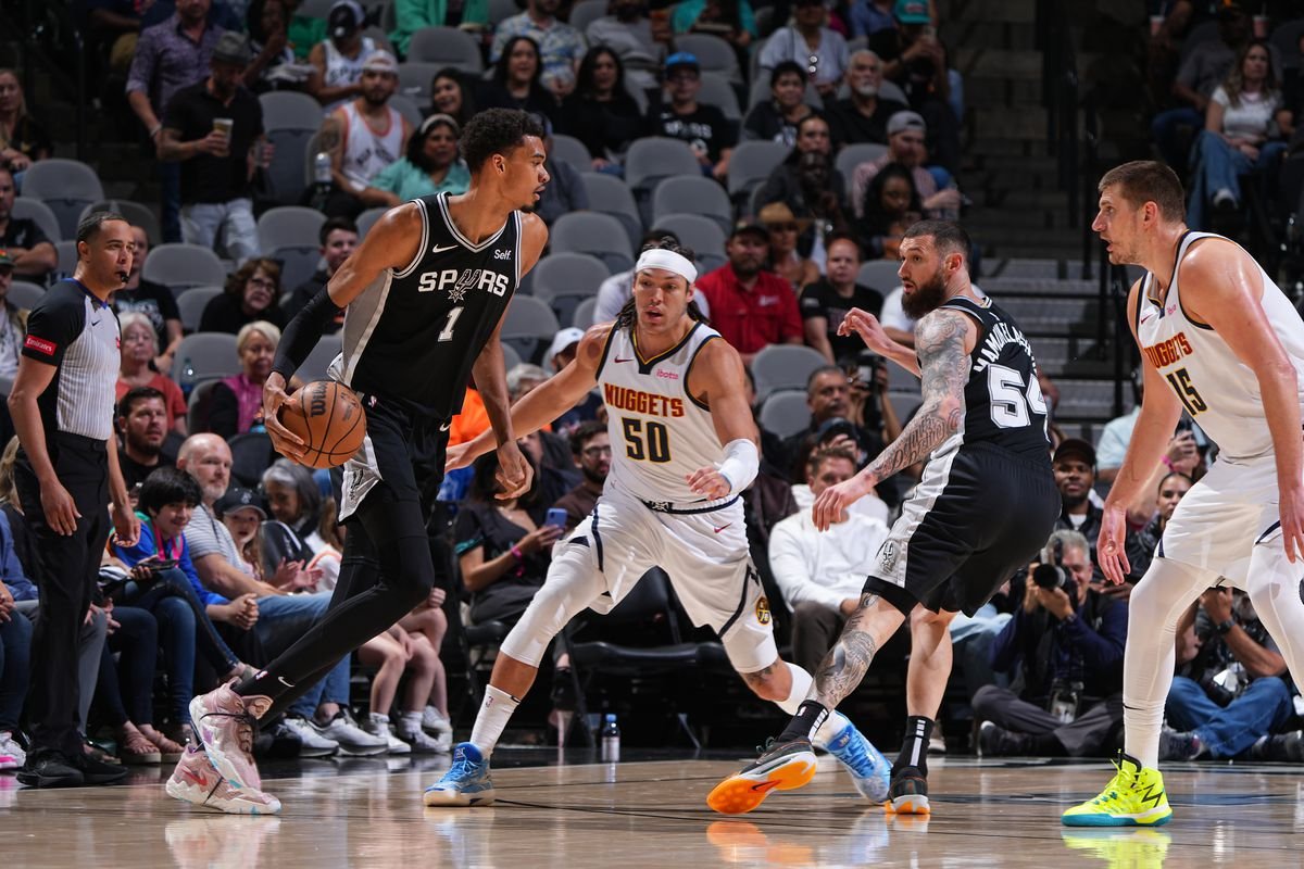 SAN ANTONIO SPURS VS DENVER NUGGETS MATCH PLAYER STATS 2024