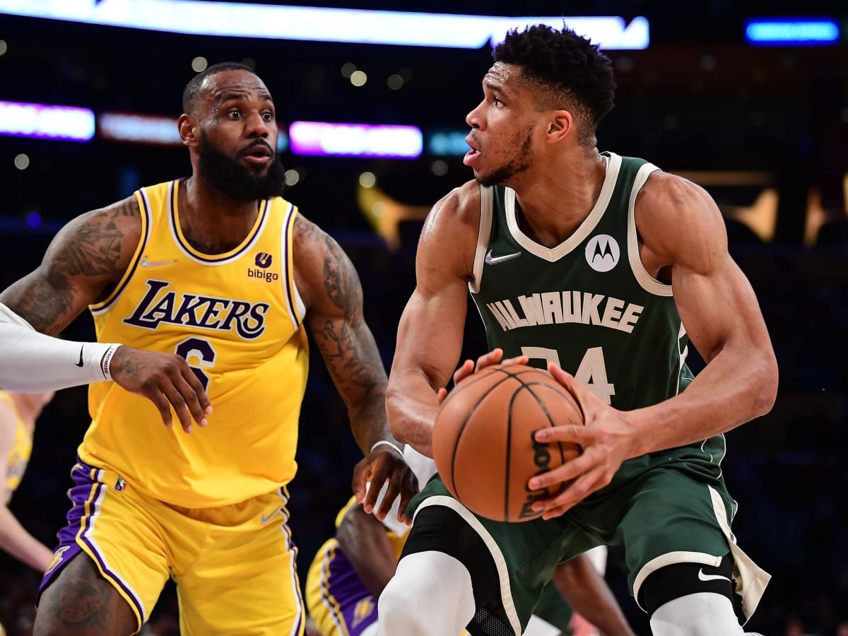 milwaukee bucks vs lakers match player stats 2024