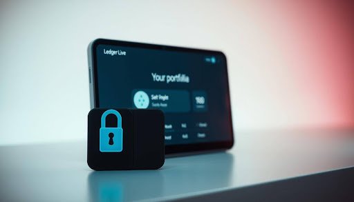 Ledger Live Wallet app on desktop